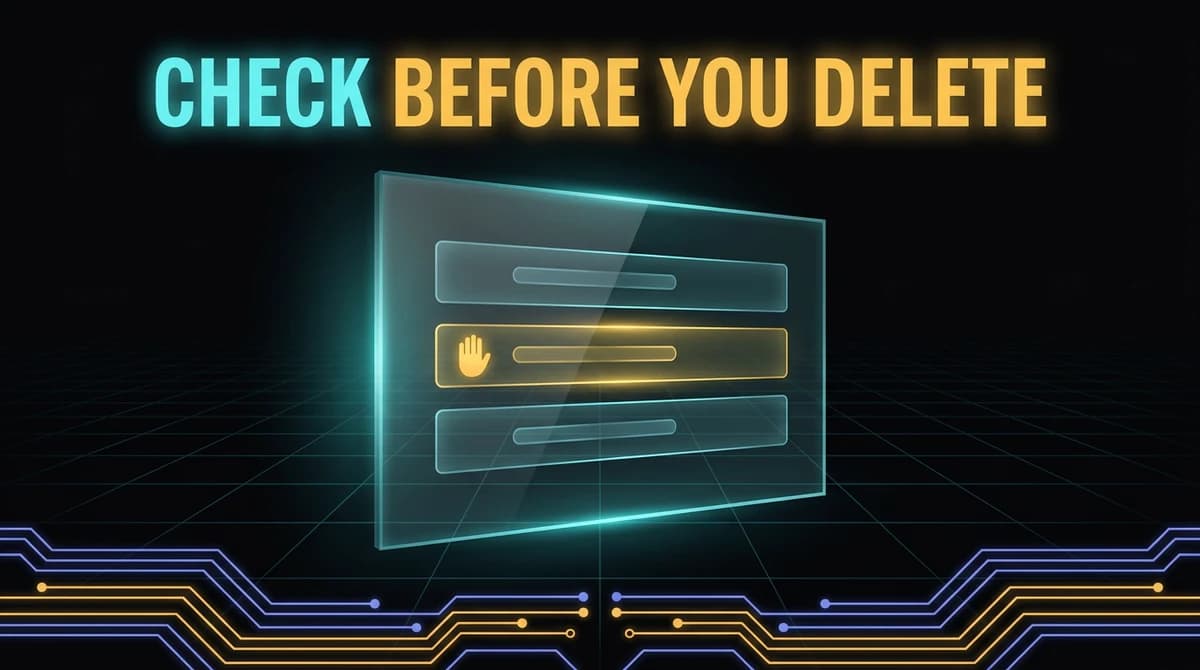 Before You Delete What the Scanner Found: The Check Each Kind of Waste Needs First